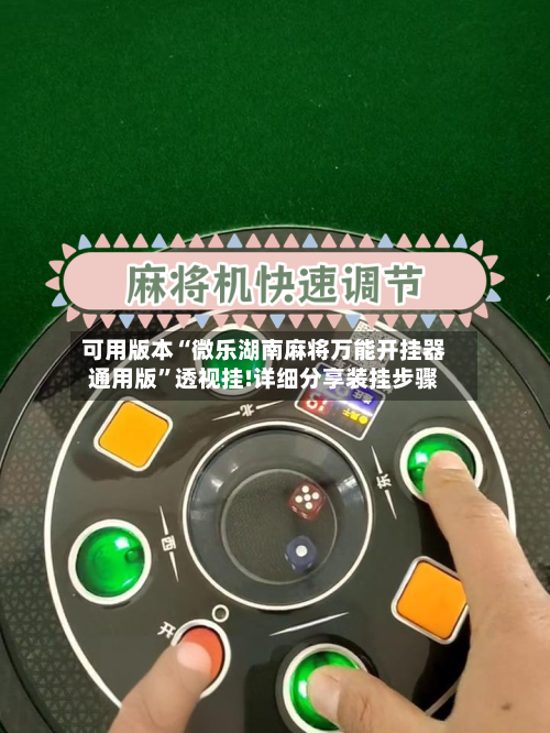 可用版本“微乐湖南麻将万能开挂器通用版”透视挂!详细分享装挂步骤-第3张图片