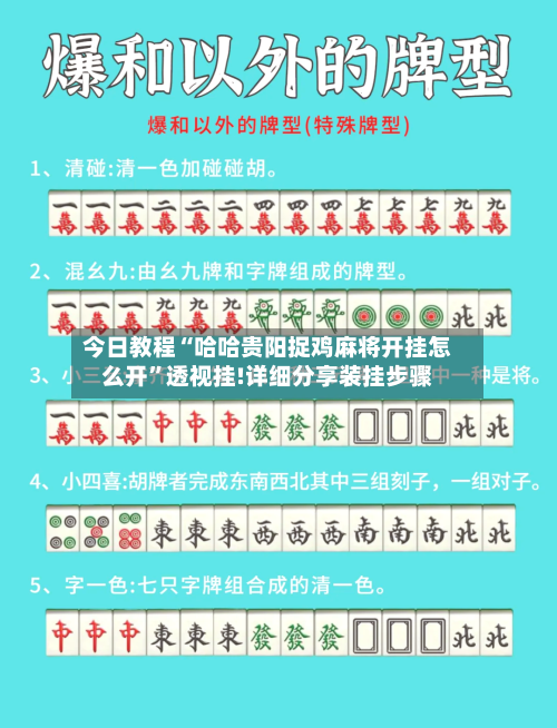 今日教程“哈哈贵阳捉鸡麻将开挂怎么开”透视挂!详细分享装挂步骤-第3张图片