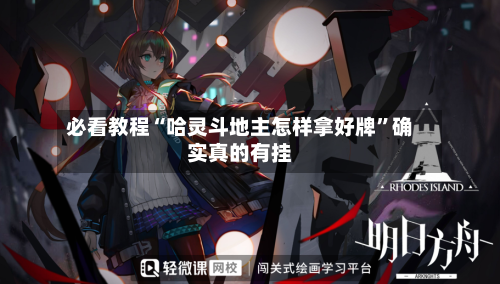 必看教程“哈灵斗地主怎样拿好牌”确实真的有挂-第1张图片