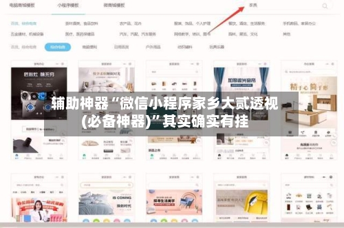 辅助神器“微信小程序家乡大贰透视(必备神器)	”其实确实有挂-第1张图片