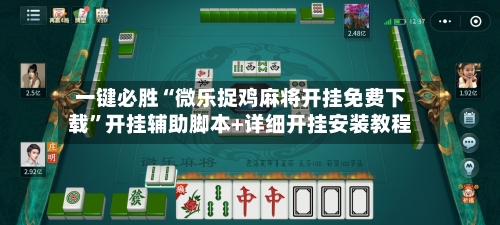 一键必胜“微乐捉鸡麻将开挂免费下载	”开挂辅助脚本+详细开挂安装教程-第2张图片