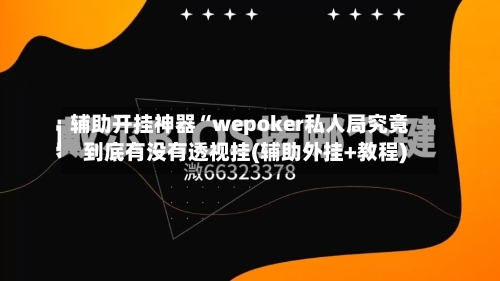 辅助开挂神器“wepoker私人局究竟到底有没有透视挂(辅助外挂+教程)-第1张图片