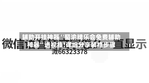 辅助开挂神器“蜀渝牌乐会免费辅助神器”透视挂!详细分享装挂步骤-第2张图片