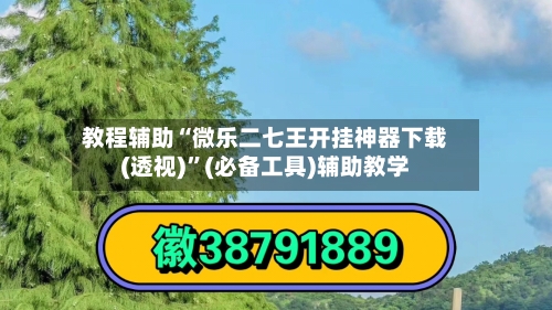 教程辅助“微乐二七王开挂神器下载(透视)”(必备工具)辅助教学-第1张图片