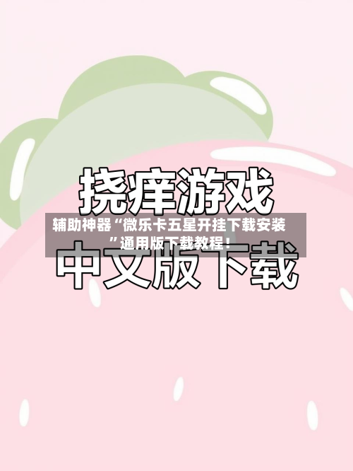 辅助神器“微乐卡五星开挂下载安装”通用版下载教程！-第2张图片