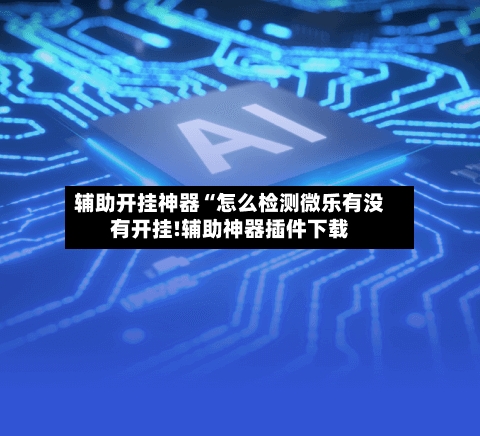 辅助开挂神器“怎么检测微乐有没有开挂!辅助神器插件下载-第2张图片