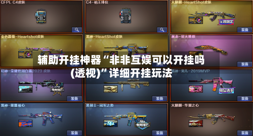 辅助开挂神器“非非互娱可以开挂吗(透视)	”详细开挂玩法-第1张图片
