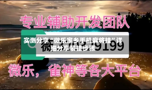 实测分享“微乐家乡手机麻将挂”详细分享装挂步骤-第3张图片
