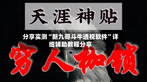 分享实测“新九哥斗牛透视软件	”详细辅助教程分享-第1张图片