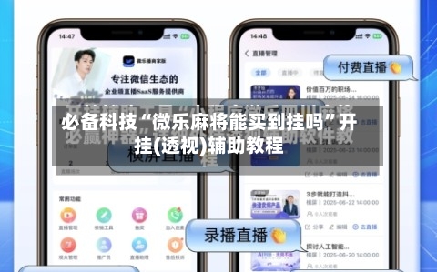 必备科技“微乐麻将能买到挂吗”开挂(透视)辅助教程-第2张图片