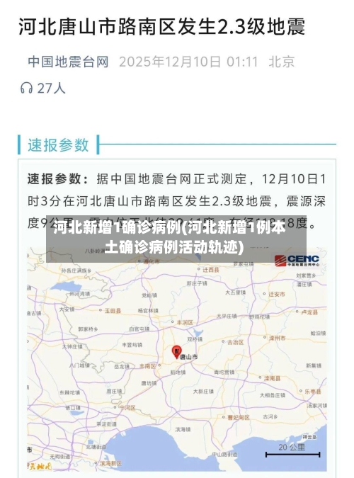 河北新增1确诊病例(河北新增1例本土确诊病例活动轨迹)-第2张图片