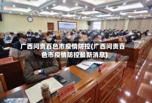 广西问责百色市疫情防控(广西问责百色市疫情防控最新消息)-第2张图片