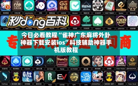 今日必看教程“雀神广东麻将外卦神器下载安装ios”科技辅助神器手机版教程-第3张图片