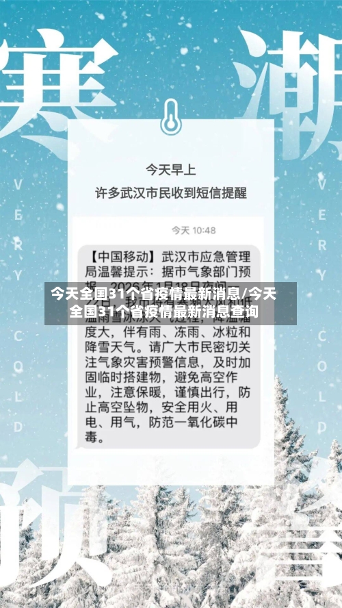 今天全国31个省疫情最新消息/今天全国31个省疫情最新消息查询-第1张图片