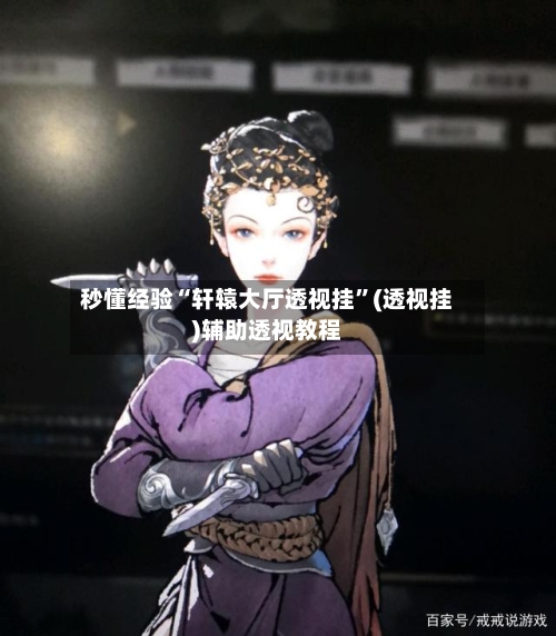 秒懂经验“轩辕大厅透视挂	”(透视挂)辅助透视教程-第1张图片