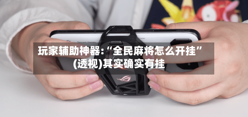 玩家辅助神器:“全民麻将怎么开挂	”(透视)其实确实有挂-第2张图片