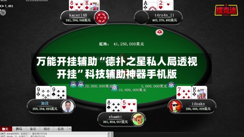 万能开挂辅助“德扑之星私人局透视开挂”科技辅助神器手机版-第2张图片