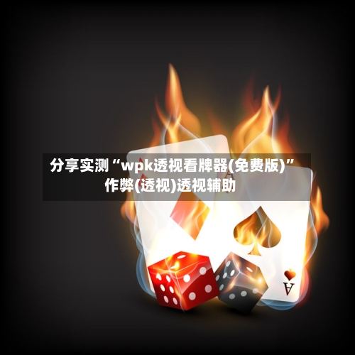 分享实测“wpk透视看牌器(免费版)”作弊(透视)透视辅助-第2张图片