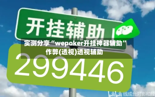 实测分享“wepoker开挂神器辅助”作弊(透视)透视辅助-第1张图片