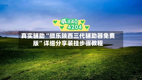 真实辅助“微乐陕西三代辅助器免费版	”详细分享装挂步骤教程-第1张图片