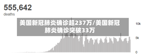 美国新冠肺炎确诊超237万/美国新冠肺炎确诊突破33万-第1张图片