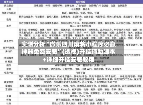 实测分析“微乐四川麻将小程序必赢神器免费安装”(透视)开挂辅助脚本+详细开挂安装教程-第2张图片