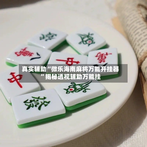 真实辅助“微乐海南麻将万能开挂器	”揭秘透视辅助万能挂-第1张图片