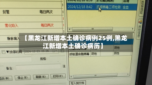 【黑龙江新增本土确诊病例25例,黑龙江新增本土确诊病历】-第3张图片