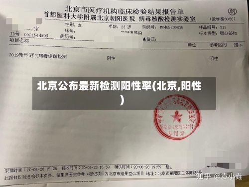 北京公布最新检测阳性率(北京,阳性)-第3张图片