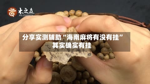 分享实测辅助“海南麻将有没有挂”其实确实有挂-第2张图片