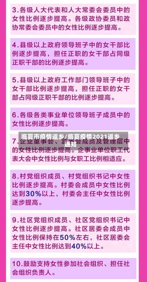 临夏市疫情返乡/临夏疫情2021返乡通知-第3张图片