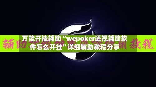 万能开挂辅助“wepoker透视辅助软件怎么开挂”详细辅助教程分享-第3张图片