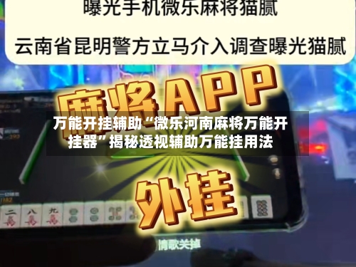 万能开挂辅助“微乐河南麻将万能开挂器	”揭秘透视辅助万能挂用法-第2张图片