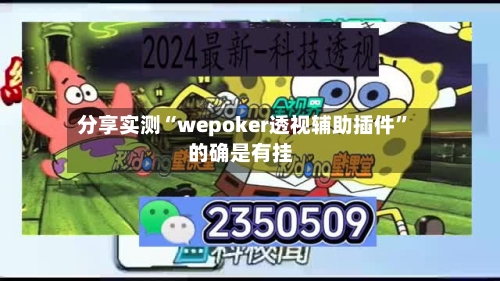 分享实测“wepoker透视辅助插件	”的确是有挂-第2张图片