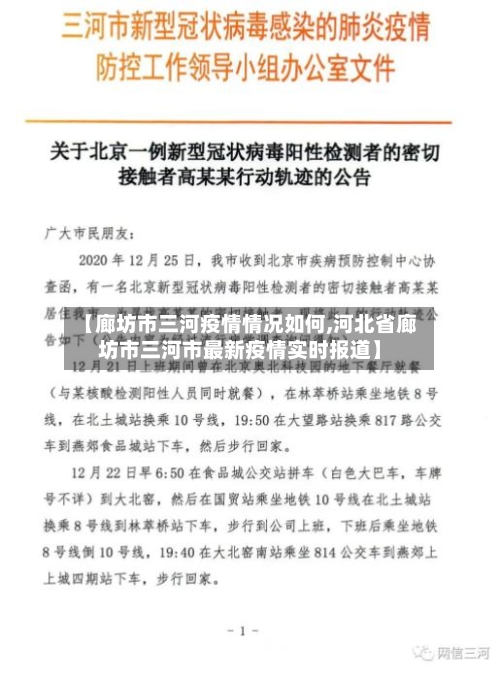 【廊坊市三河疫情情况如何,河北省廊坊市三河市最新疫情实时报道】-第1张图片