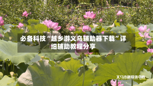 必备科技“越乡游义乌辅助器下载”详细辅助教程分享-第2张图片