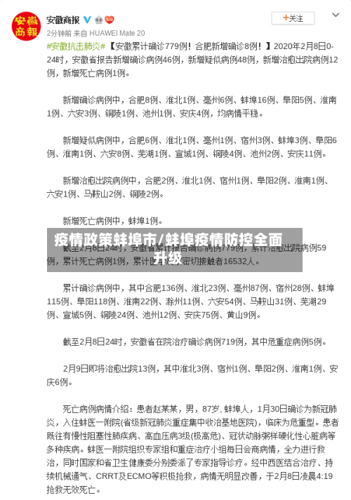 疫情政策蚌埠市/蚌埠疫情防控全面升级-第2张图片