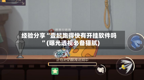 经验分享“壹起跑得快有开挂软件吗”(曝光透视必备猫腻)-第1张图片