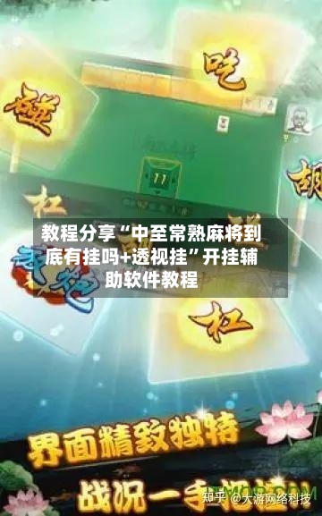 教程分享“中至常熟麻将到底有挂吗+透视挂”开挂辅助软件教程-第1张图片