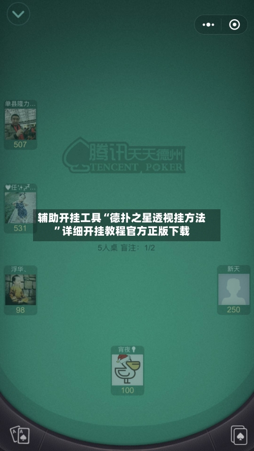 辅助开挂工具“德扑之星透视挂方法”详细开挂教程官方正版下载-第2张图片