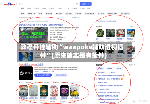教程开挂辅助“waapoke辅助透视插件”(原来确实是有插件)-第1张图片