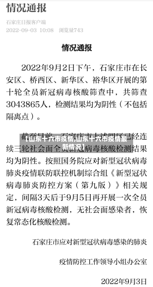 【山东十六市疫情,山东十六市疫情最新情况】-第2张图片
