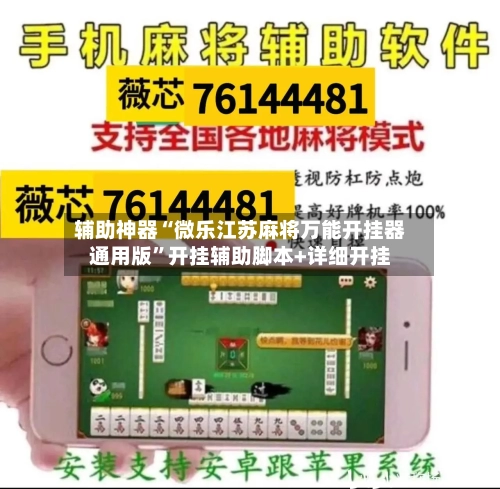 辅助神器“微乐江苏麻将万能开挂器通用版”开挂辅助脚本+详细开挂-第1张图片