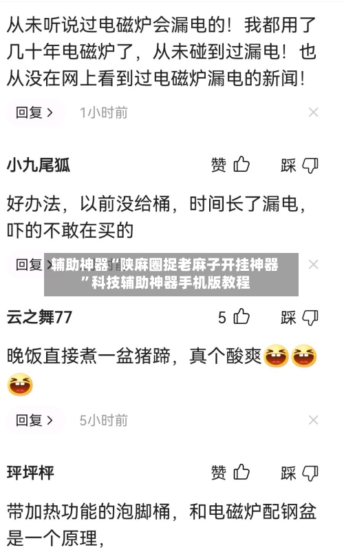 辅助神器“陕麻圈捉老麻子开挂神器”科技辅助神器手机版教程-第3张图片