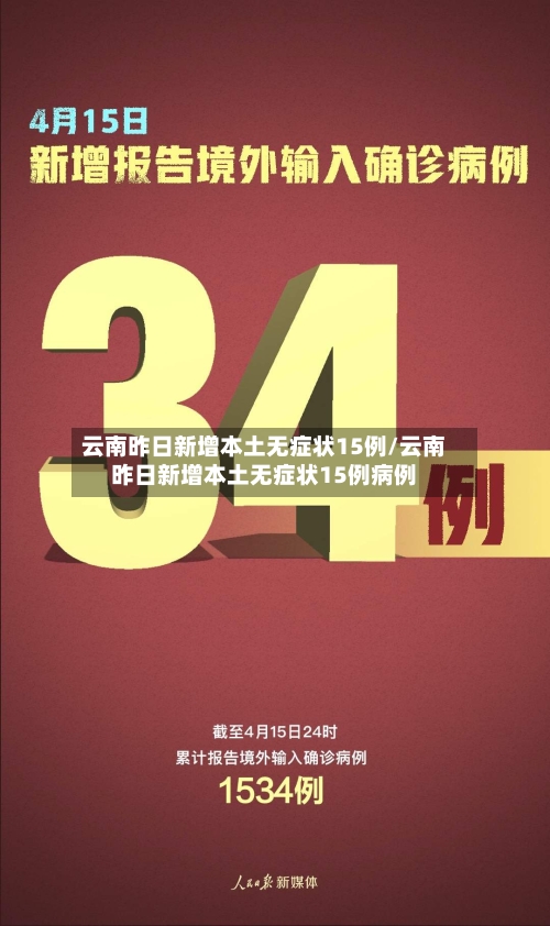 云南昨日新增本土无症状15例/云南昨日新增本土无症状15例病例-第2张图片