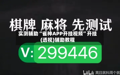 实测辅助“雀神APP开挂视频	”开挂(透视)辅助教程-第1张图片