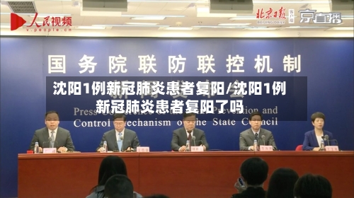 沈阳1例新冠肺炎患者复阳/沈阳1例新冠肺炎患者复阳了吗-第3张图片