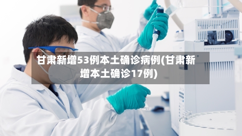 甘肃新增53例本土确诊病例(甘肃新增本土确诊17例)-第3张图片