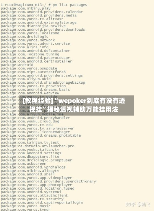 [教程经验]“wepoker到底有没有透视挂”揭秘透视辅助万能挂用法-第1张图片