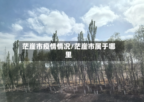 茫崖市疫情情况/茫崖市属于哪里-第2张图片